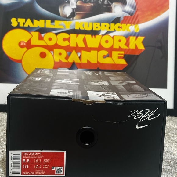 New Nike Lebron 7 Retro Florida A&M University Rattlers-Size.8.5 & 9 - Picture 7 of 8